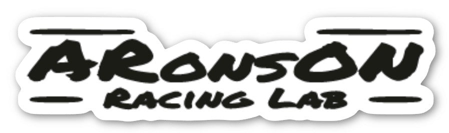 10" Aronson Racing Lab Name Sticker