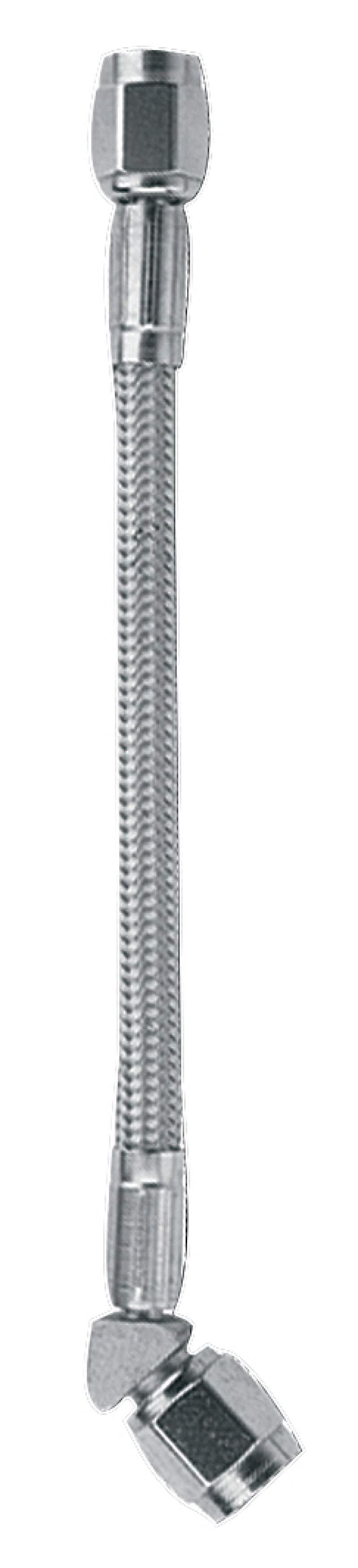 Fragola -3AN Clear Covered Assembly Straight x 45 Degree 12in