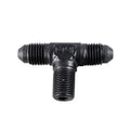 Fragola -3AN x 90 Degree Union Fitting - Black