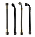 Fragola -6AN Hose Assembly Straight x Straight Alum Nut 24in