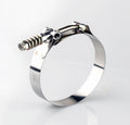 Light Duty Spring Loaded T-Bolt Clamp 304 Stainless - For 2.500" ID Silicone (Clamping Range: 2.69" - 2.99")