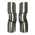 Stainless Bros SS304 Collector 2.5in X-Pipe (Small Crossover) Weld Kit
