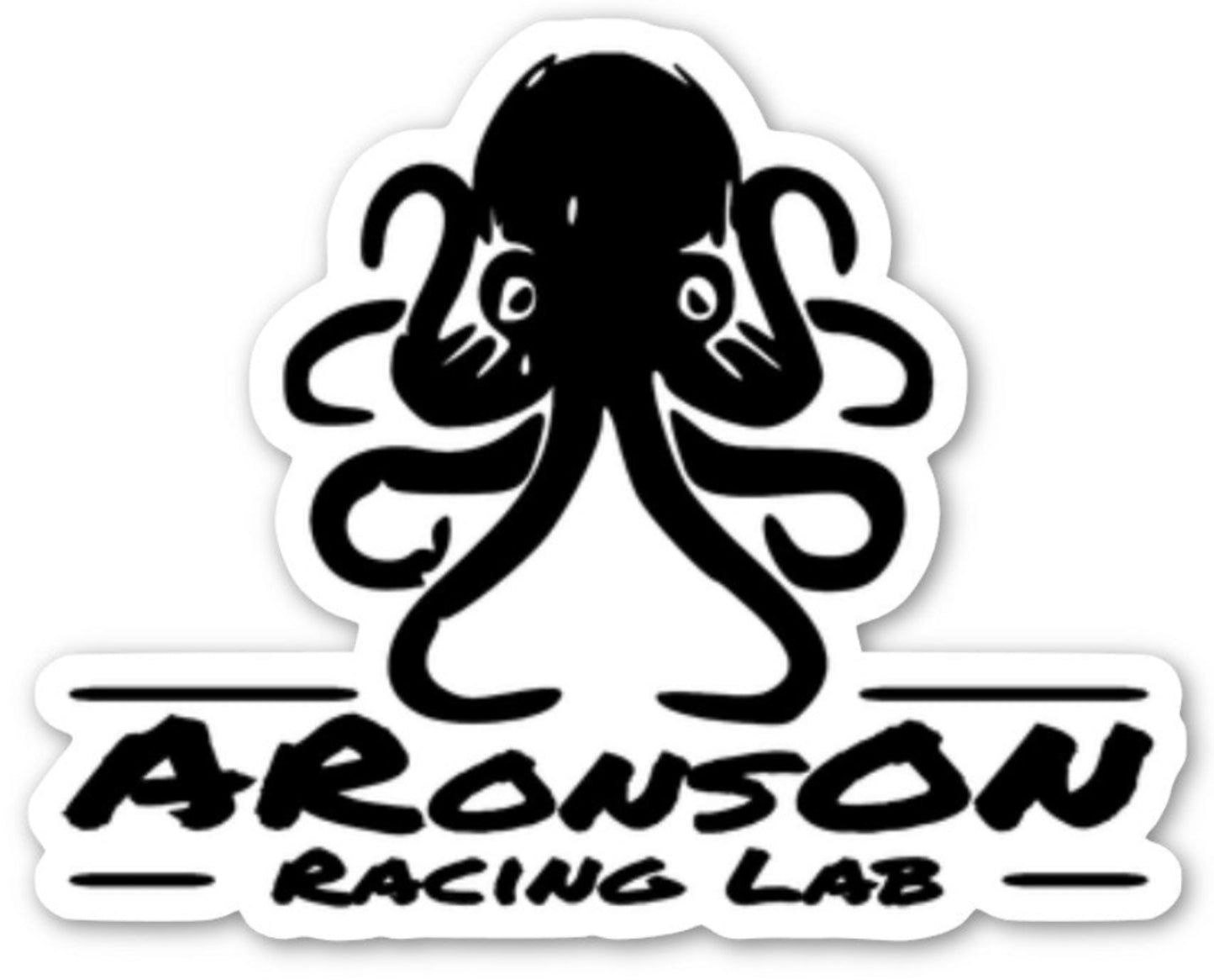 10" Aronson Racing Lab Logo Sticker